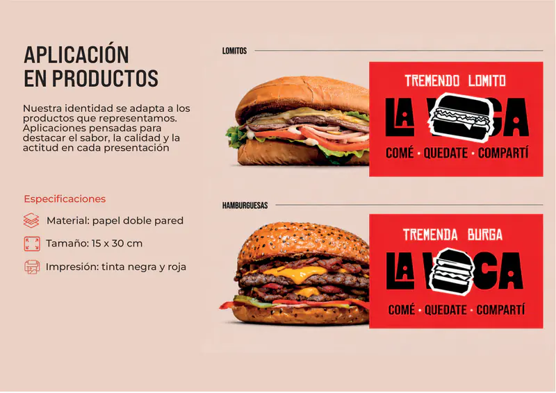 La Vaca — Productos