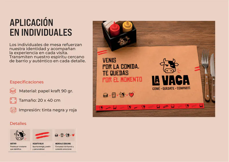 La Vaca — Individuales